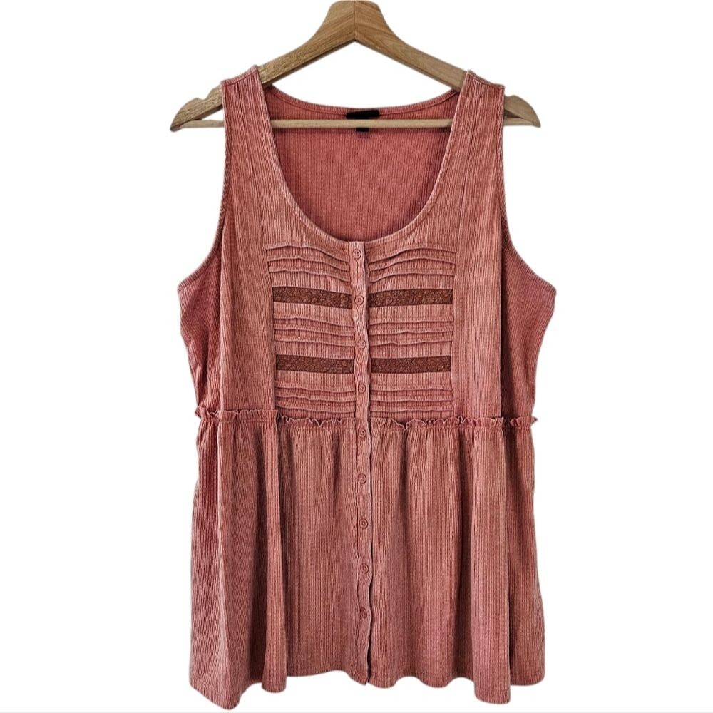 Torrid Bohemian Swing Sleeveless Top womens size large